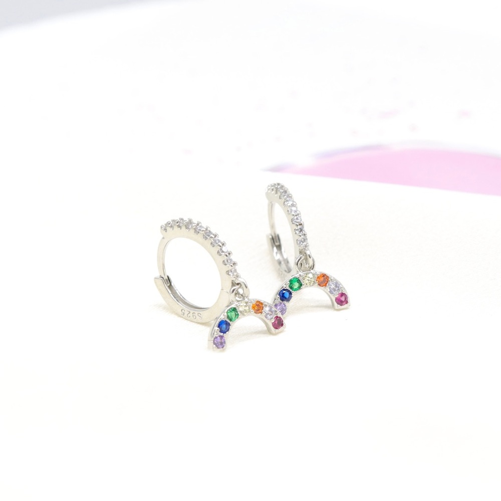 Silver Rainbow Huggies